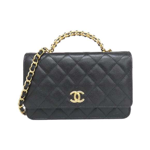 CHANEL Handbags - CHANEL Black Wallet